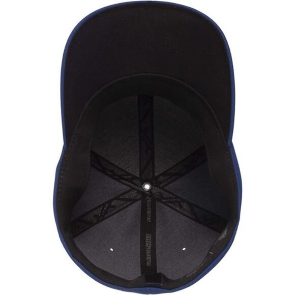 Mens Baseball Cap Flexfit Delta Seamless Fitted Hat Large XL Royal Athletic Spor - Picture 6 of 7